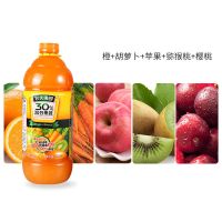 农夫山泉1.8L大瓶混合果蔬汁橙胡萝卜芒果菠萝番茄草莓汁整箱批发 30%橙胡萝卜1.8L*2瓶