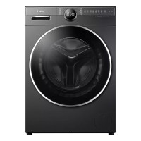 海尔(Haier)滚筒洗衣机XQG100-BD14156VLU1直驱紫外除菌语音控制香薰10公斤容量 纤薄家用洗衣机
