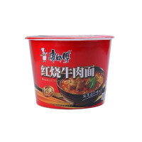 康师傅经典红烧牛肉桶面105g