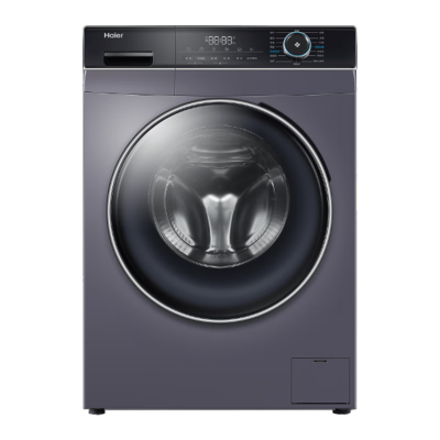 (当天发货)海尔12206 全自动滚筒洗衣机 变频电机冷水洗 中途添衣 XQG100-B12206