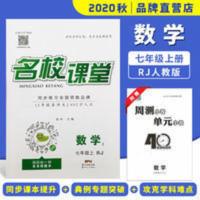 名校课堂数学七年级上RJ 2020秋名校课堂七年级数学上册RJ人教版同步练习题册中学教辅资料