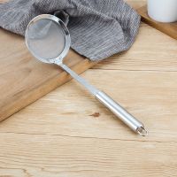 10cm 滤油勺 304不锈钢滤油网捞油勺隔油勺过滤网勺超细网油隔漏勺