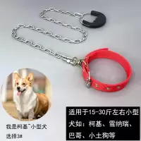 铁链子长1米 2.5#迷你犬(建议15斤内狗) 狗链子牵引绳土狗铁链小狗链子拉布拉多中型犬拴狗绳大型犬铁链子