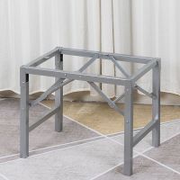简约折叠桌腿支架折叠桌架铁桌脚架子桌子腿餐桌脚架折叠桌子支架