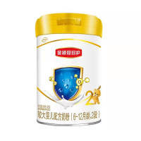 【门店自提商品】伊利金领冠2段珍护较大婴儿配方奶粉6-12个月405g*12（许昌）