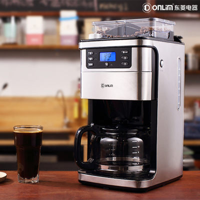 东菱(Donlim)DL-KF4266美式自动咖啡机家用商用专业咖啡机萃取浓度可选美式全自动一体研磨