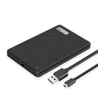 2.0传输接口 移动硬盘盒子(塑胶款黑色) 移动硬盘盒2.5英寸USB3.0 Type-c外接笔记本支持机械SATA S