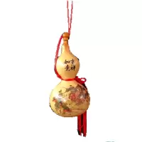 8-12cm 八仙过海工艺葫芦彩绘葫芦葫芦工艺品吉祥如意多福平安葫芦挂件