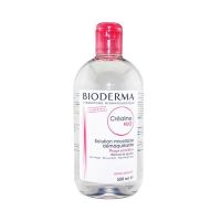 粉水500ml Bioderma贝德玛卸妆水500ml粉水蓝水脸眼唇部卸妆液温和深层清洁