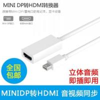 minidp转HDMI单口 苹果电脑macbookair网线转换器投影仪MINIdp转VGA/HDMI/DVI转接头