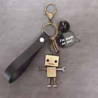 超萌机器人 钥匙扣创意可爱卡通女可爱汽车钥匙链挂件情侣包包铃铛男生日礼物