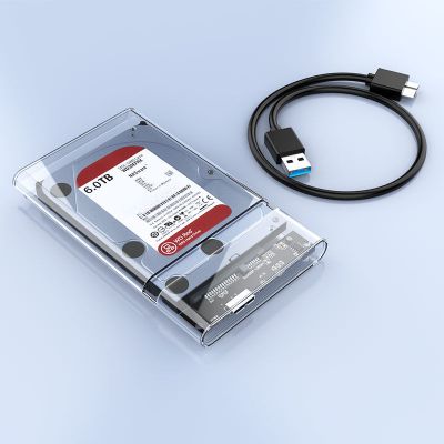 透明硬盘盒micro接口 胜为 移动硬盘盒2.5英寸 USB3.0SATA笔记本硬盘外置壳固态机械ssd