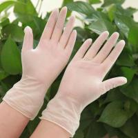 透明(100只) S 100只一次性pvc透明手套劳保丁腈乳胶加厚耐磨橡胶厨房工作手套