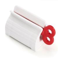 彩色（红白） 单个 懒人挤牙膏器 手动洗面奶牙膏挤压器 儿童牙膏按压器