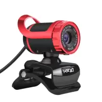 黑红 高清电脑摄像头带麦克风电脑配件智能电视摄像头免驱动即插即用