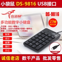 DS-9816[USB接口]数字小键盘 官方标配 小袋鼠 DS-9016数字键盘带计算器电脑式按键办公商务型免切换功能