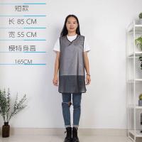 基本款 韩版时尚防水围裙女透明罩衣理发工作服游泳馆长款洗澡宠物店塑料