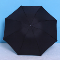 纯黑色 手动纯雨伞 全自动雨伞折叠S学生晴雨两用太阳伞男女防晒遮阳伞双人防紫外线