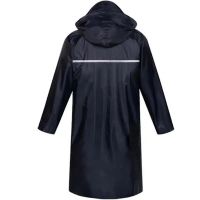 黑色风衣(均码 大褂) M(身高160-165) 雨衣雨裤套装雨衣男女加厚双层全身防雨分体摩托车电动车骑行徒步