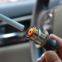 升级版[点烟器] 点烟器一拖三多功能转接多用插头双USB快充汽车转换器车载充电器