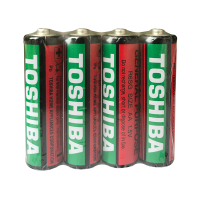 5号20节 东芝5号电池TOSHIBA R6 AA遥控器石英钟碳性电池五号血压计电池