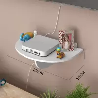 (特价)M款 路由器墙面置物架wifi猫收纳架客厅卧室电视机顶盒置物架免打孔
