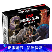 [正版]英文原版 Spellbook Cards Monsters 6-16 龙与地下城魔法卡片 怪兽6-16 Non