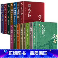 [正版]全套15册鲁迅全集 经典呐喊朝花夕拾故事新编野草故乡狂人日记老舍四世同堂骆驼祥子茶馆鲁迅作品集散文杂文集书籍文