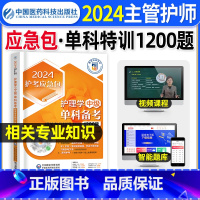 [正版]相关专业知识单科特训1200题主管护师2024年护理学中级习题集押题库网课视频中医可以搭配人卫版随身记轻松过军