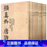 [正版]全20册 中国历代书法名家作品集字 颜真卿米芾王羲之孙过庭赵孟頫王铎苏轼唐诗宋词三字经千字文简书赵孟俯楷书行书