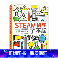STEAM科学了不起(全2册) [正版]STEAM科学了不起 STEAM科学动起来 科学 实验 物理 化学 机械 磁场
