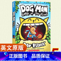 [正版]神探狗狗5英文原版 平装 DOG MAN 5内裤人队长 LORD OF THE FLEAS Dav Pilke