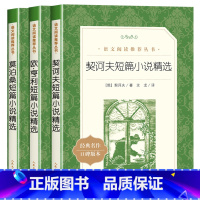 [世界小说三巨匠精选]全套3册 [正版]全3册欧亨利短篇小说集原著契诃夫短篇小说选九年级下册必读课外书莫泊桑中短篇小说全