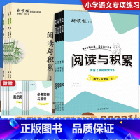 阅读与积累 三年级上 [正版]2023秋新领程专项小学语文阅读与积累三四五六年级上册人教版全彩阅读与积累同步作文专项训练