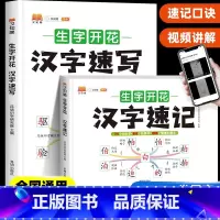 [3本]汉字速记+汉字速写+小学语文病句修改大全 小学通用 [正版]汉字速记生字开花全套汉字速写小学生语文一年级三年级上