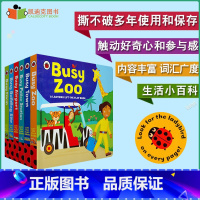 [正版]凯迪克图书 英文原版绘本 Busy zoo幼儿翻翻书绘本 Lift-the-flap Book Busy小瓢虫