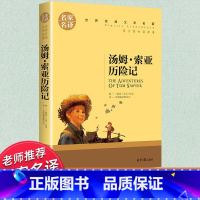 世界经典 文学名著[汤姆索亚历险记] [正版]汤姆索亚历险记完整版六年级下册必读世界名著书籍小学生课外阅读书籍老师名家名