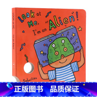 [正版]学乐儿童趣味面具书 英文原版绘本 Look At Me Mask I'm an Alien 我是一个外星人