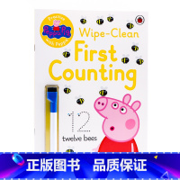 [正版]进口英文原版 粉红猪小妹 带刷刷笔数数Peppa Pig Practise with Peppa Wipe-C