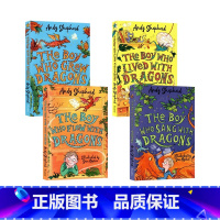 [正版]养龙的男孩系列4册英文原版 The Boy Who Lived with Dragons儿童英语章节书进口原版