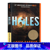 别有洞天 [正版]Holes别有洞天 英文原版纽伯瑞奖小说 Louis Sachar 青少年儿童中小学生课外英语读物读本