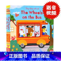 [正版]巴士上的轮子英文原版The Wheels on the Bus绘本Sing Along with Me 童谣纸