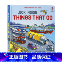 [正版]Usborne 出品看里面低幼系列揭秘交通工具英文原版绘本 Look Inside Things That G