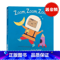 [正版]英文原版绘本 Zoom, Zoom, Zoom! 经典儿歌童谣韵文纸板书 低幼儿童英语早教启蒙 亲子互动读物