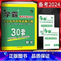 数学 江苏省 [正版]备考江苏2024版学霸中考试卷汇编30套数学 精选2023年江苏13大市中考真题卷 江苏省十三市中