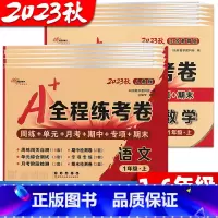 [人教语文+苏教数学] 一年级上 [正版]2023秋 全程练考卷 苏教版小学数学试卷二年级上册下册人教版语文单元测试卷期