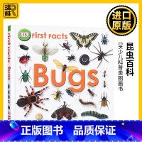 [正版]DK昆虫百科 First Facts Bugs 英文原版绘本 英文版儿童英语启蒙认知 虫子科普百科图画书 精装