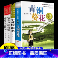 [全4册]青铜葵花+小英雄雨来+宝葫芦+细菌世界 [正版]青铜葵花曹文轩小英雄雨来宝葫芦的秘密完整版 四年级阅读课外书必