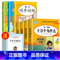 四下全4册+同步训练(语数英) [正版]十万个为什么四年级下册快乐读书吧 四下阅读课外书读书目小学版苏联米伊林全套灰尘的