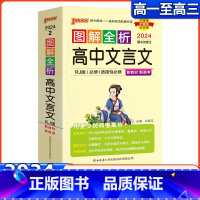 文言文必修+选择性必修(人教) 高中通用 [正版]2024版图解全析高中文言文人教版RJ版必修+选择性必修新高考新书本适